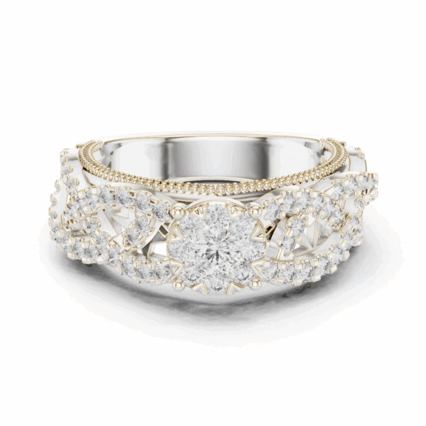 Queen ring 10kt